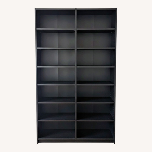 Used Dark Brown Wood Bookcase for sale on AptDeco
