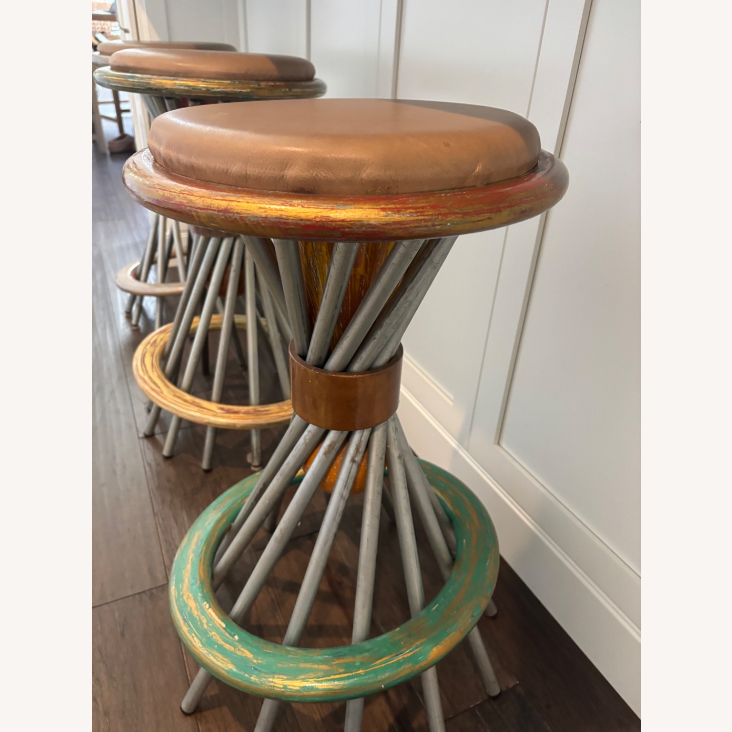 3 Custom Designed Bar Stools - image-4