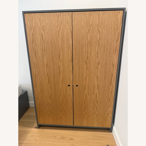 Used DucDuc Parker Wood Armoire for sale on AptDeco