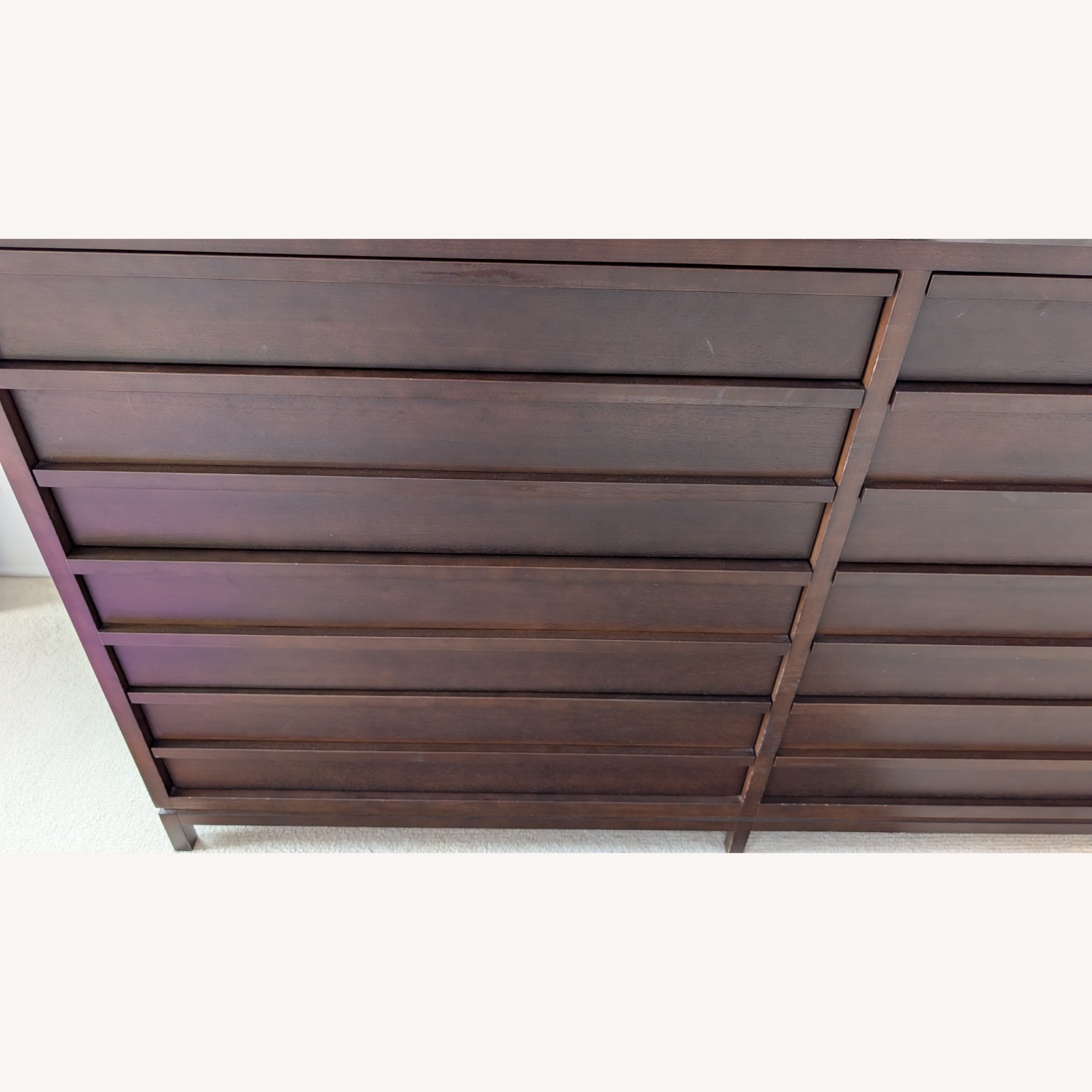 Amy Crain Dark Brown Wood Dresser - image-6