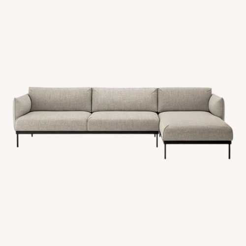 Used IKEA Applaryd Four Seat Sectional With Chaise for sale on AptDeco