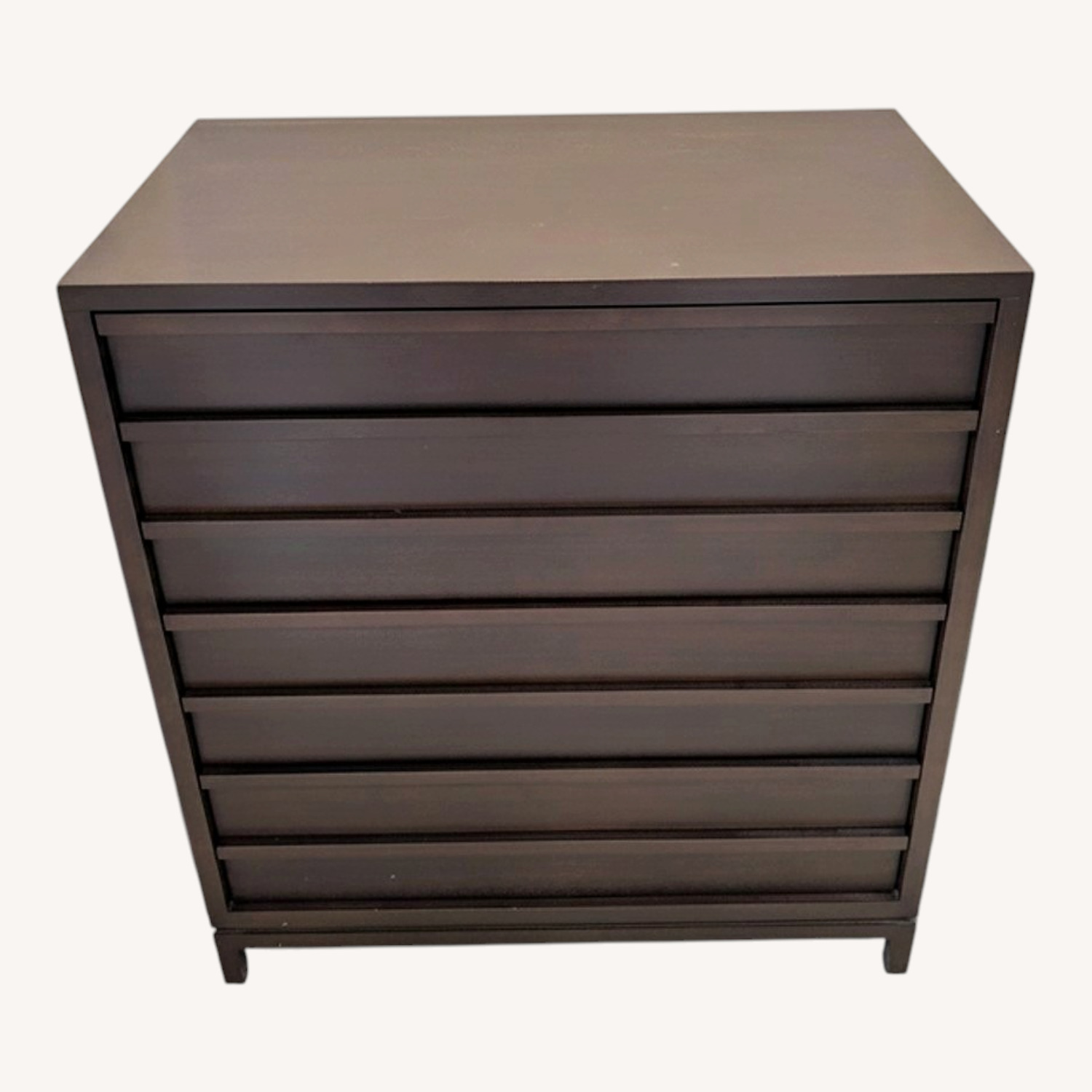 Amy Crain Dark Brown Wood Dresser - image-0