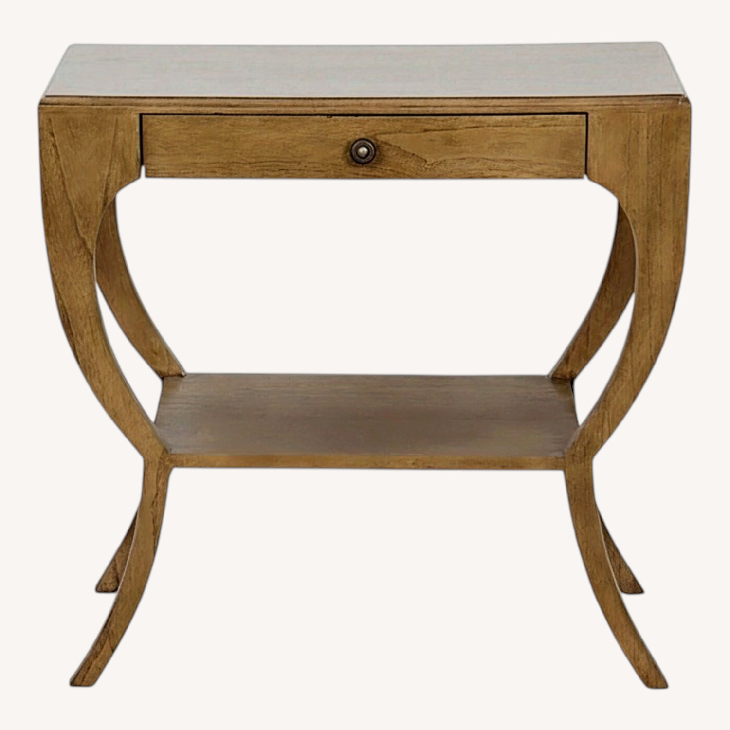 Lulu & Georgia Adara Light Brown Wood Side Tables - image-0
