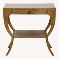 Lulu & Georgia Adara Light Brown Wood Side Tables