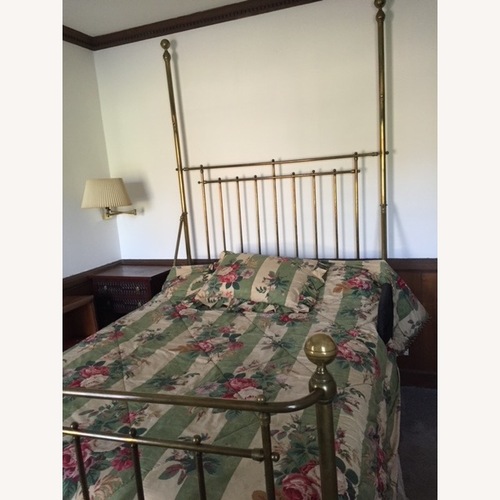 Used Brass Bed for sale on AptDeco