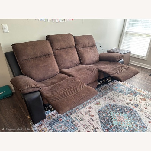 Used Dark Brown 3+ Seater Sofa for sale on AptDeco
