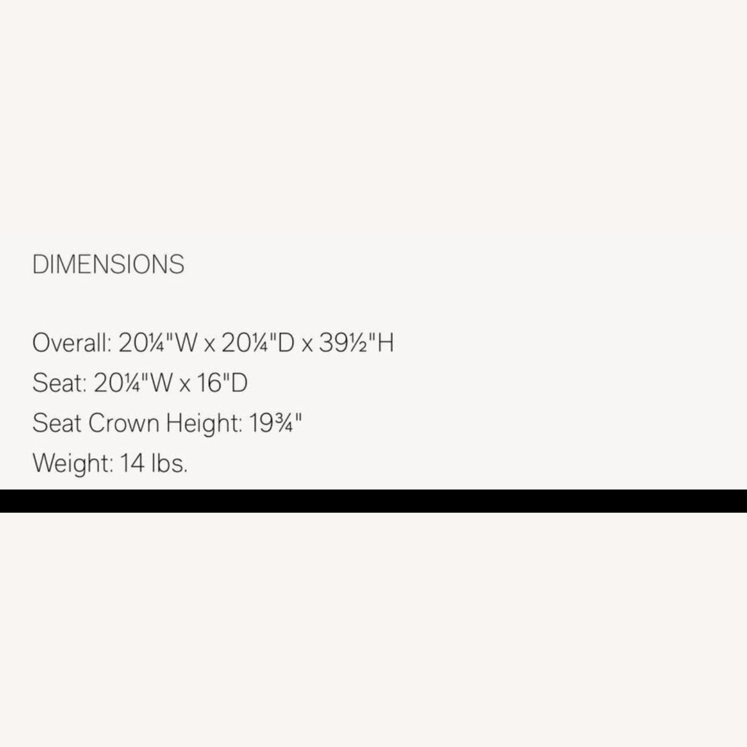 Restoration Hardware Vintage French Square Cane Natural Wood Dining Chair - image-3