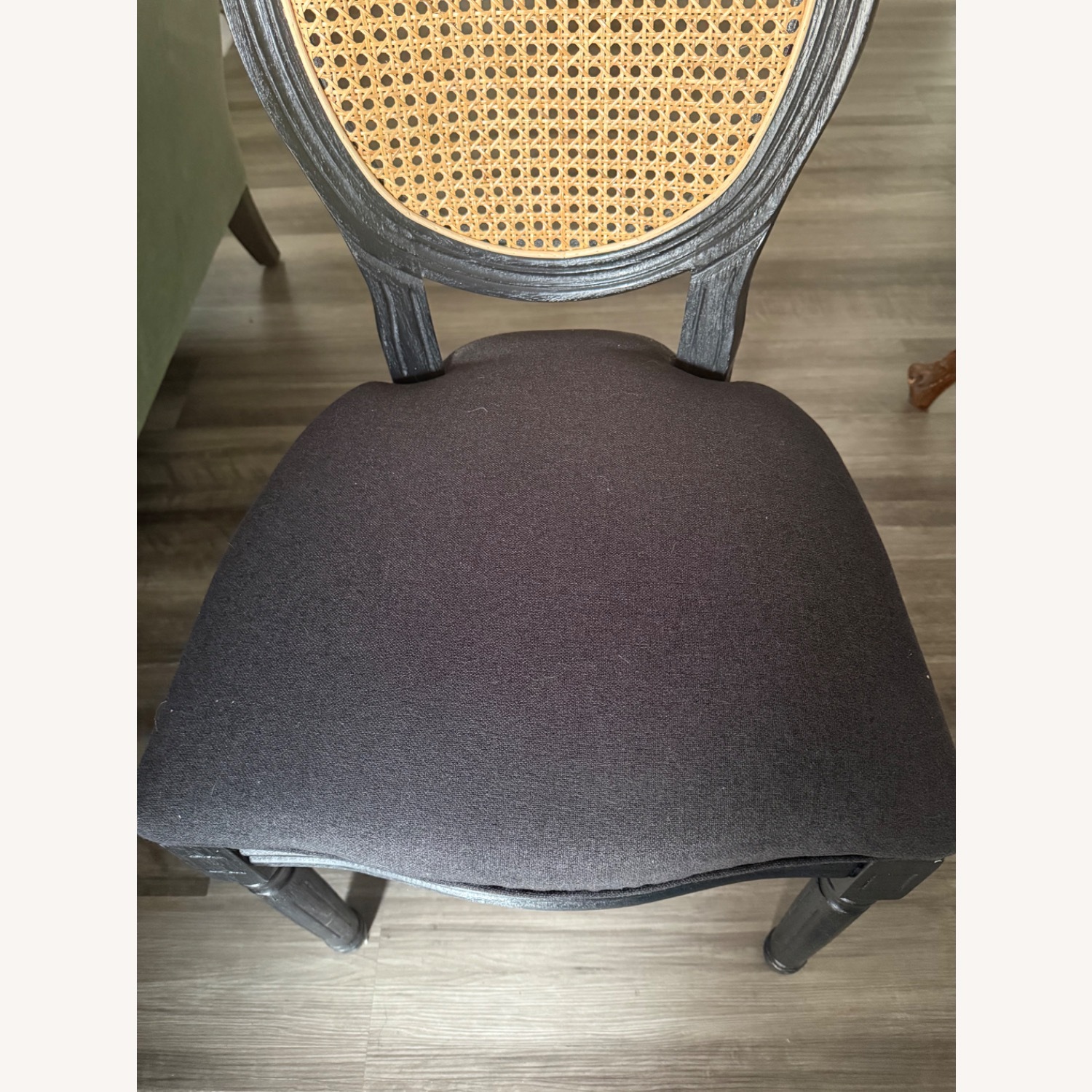 At Home Providence Black Fabric Dining Chairs - image-3