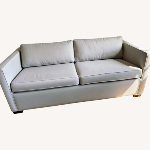Used Carlyle Third Ave Queen Light Gray Sleeper Sofa for sale on AptDeco