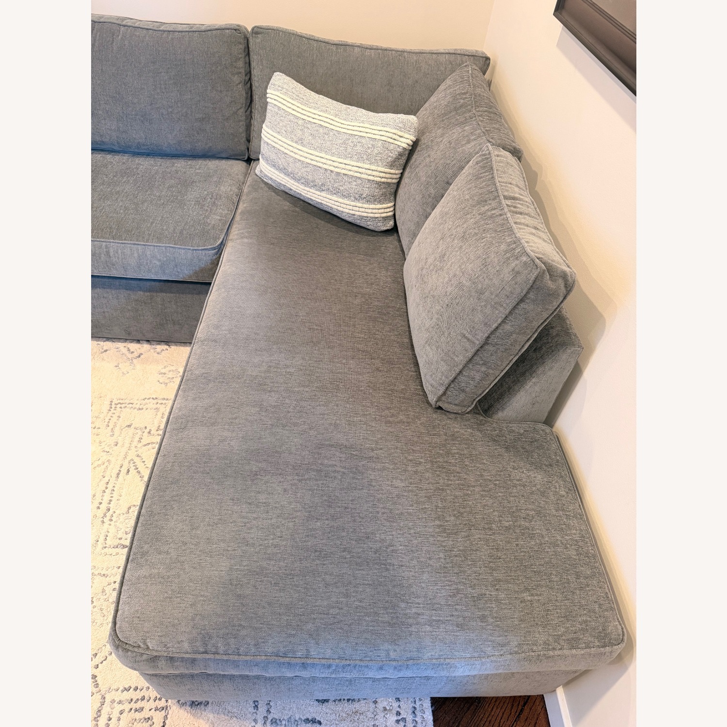 West Elm Harris Multi Seat Chaise Sectional - image-3