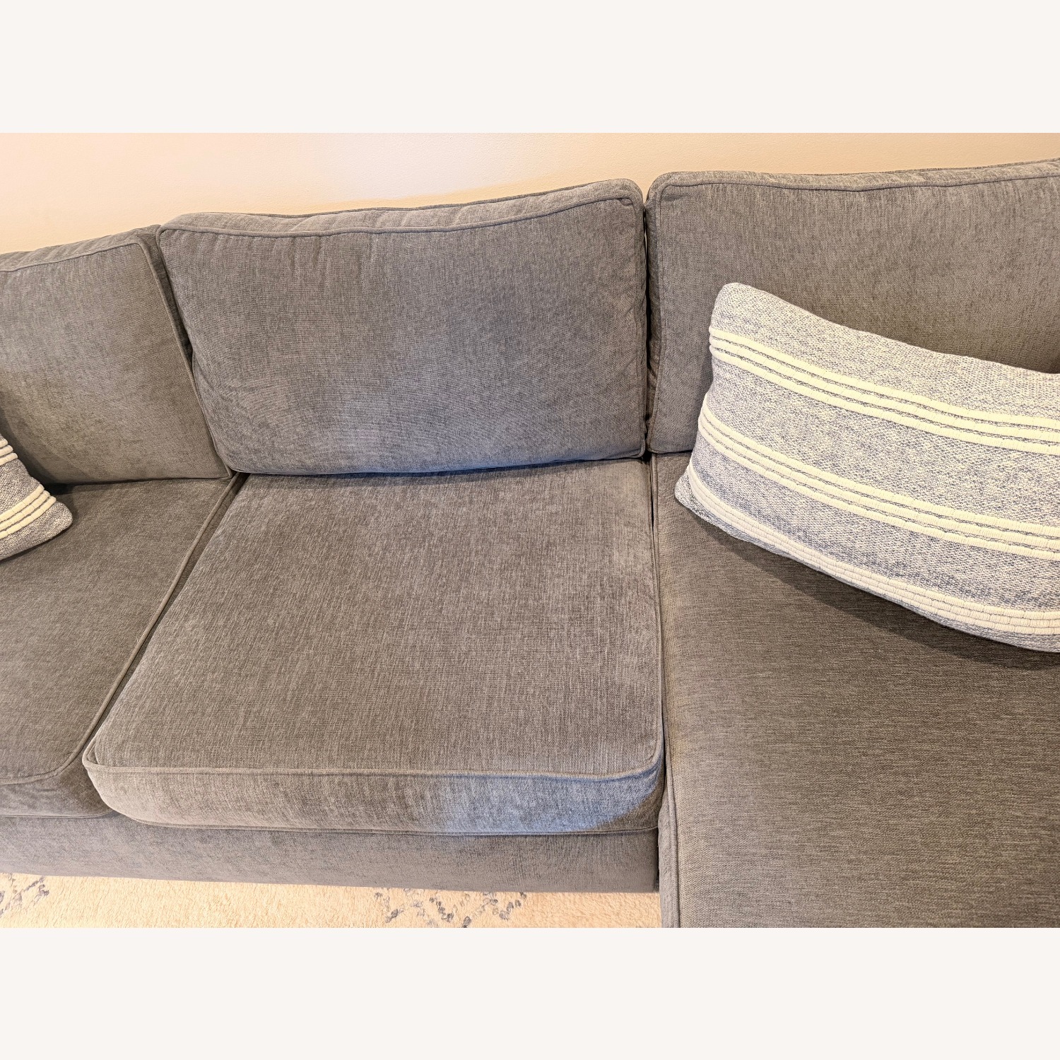 West Elm Harris Multi Seat Chaise Sectional - image-9