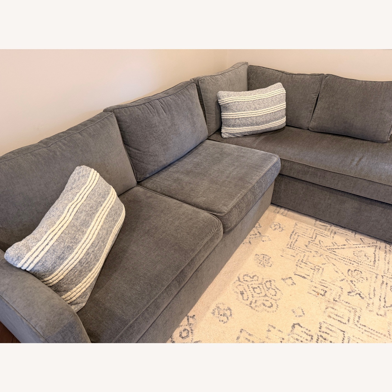 West Elm Harris Multi Seat Chaise Sectional - image-6