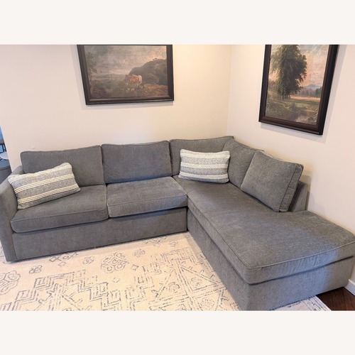 Used West Elm Harris Multi Seat Chaise Sectional for sale on AptDeco