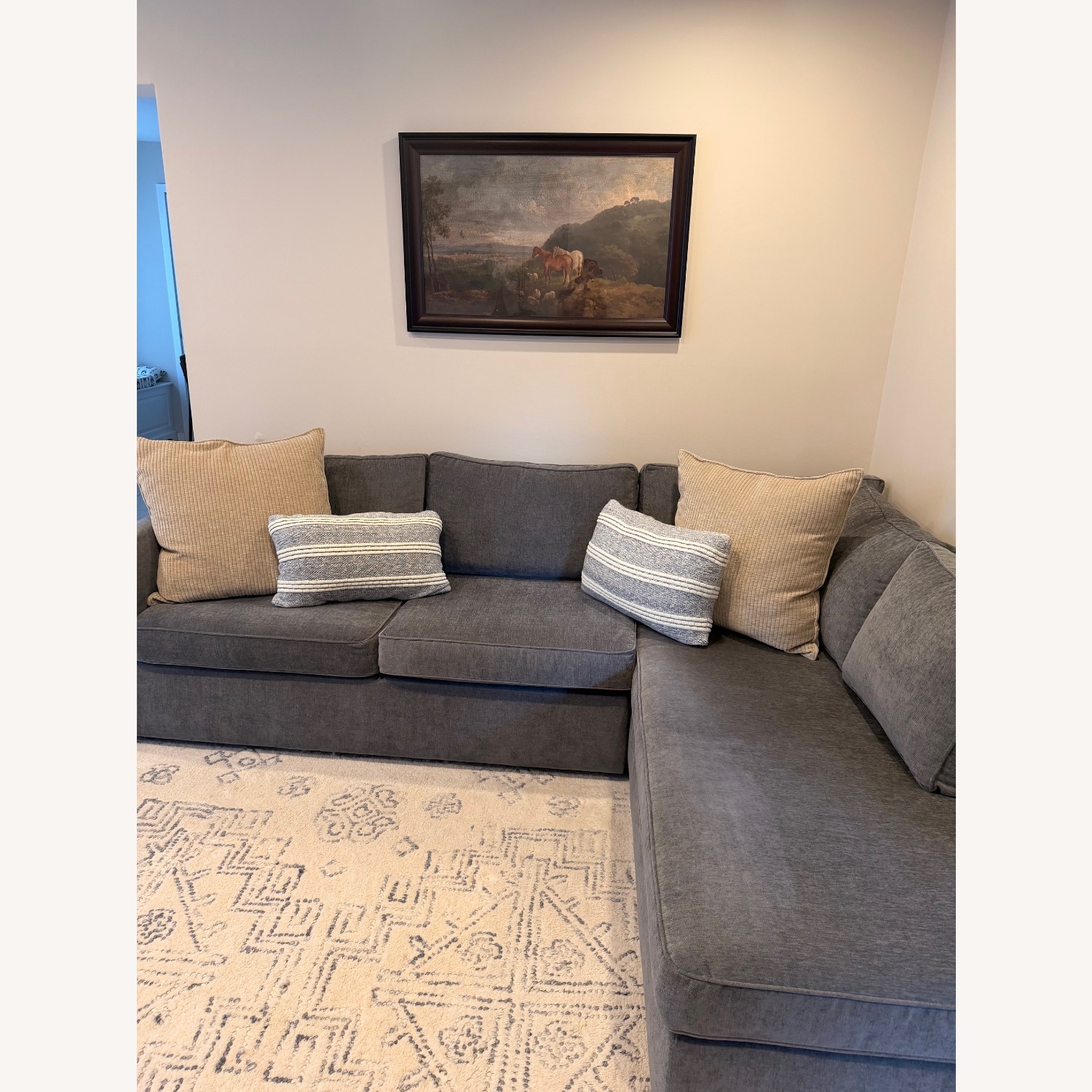 West Elm Harris Multi Seat Chaise Sectional - image-2