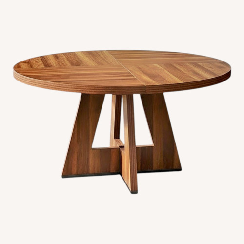 Used Wayfair Gracie Oaks Farmhouse Wood Dining Table for sale on AptDeco
