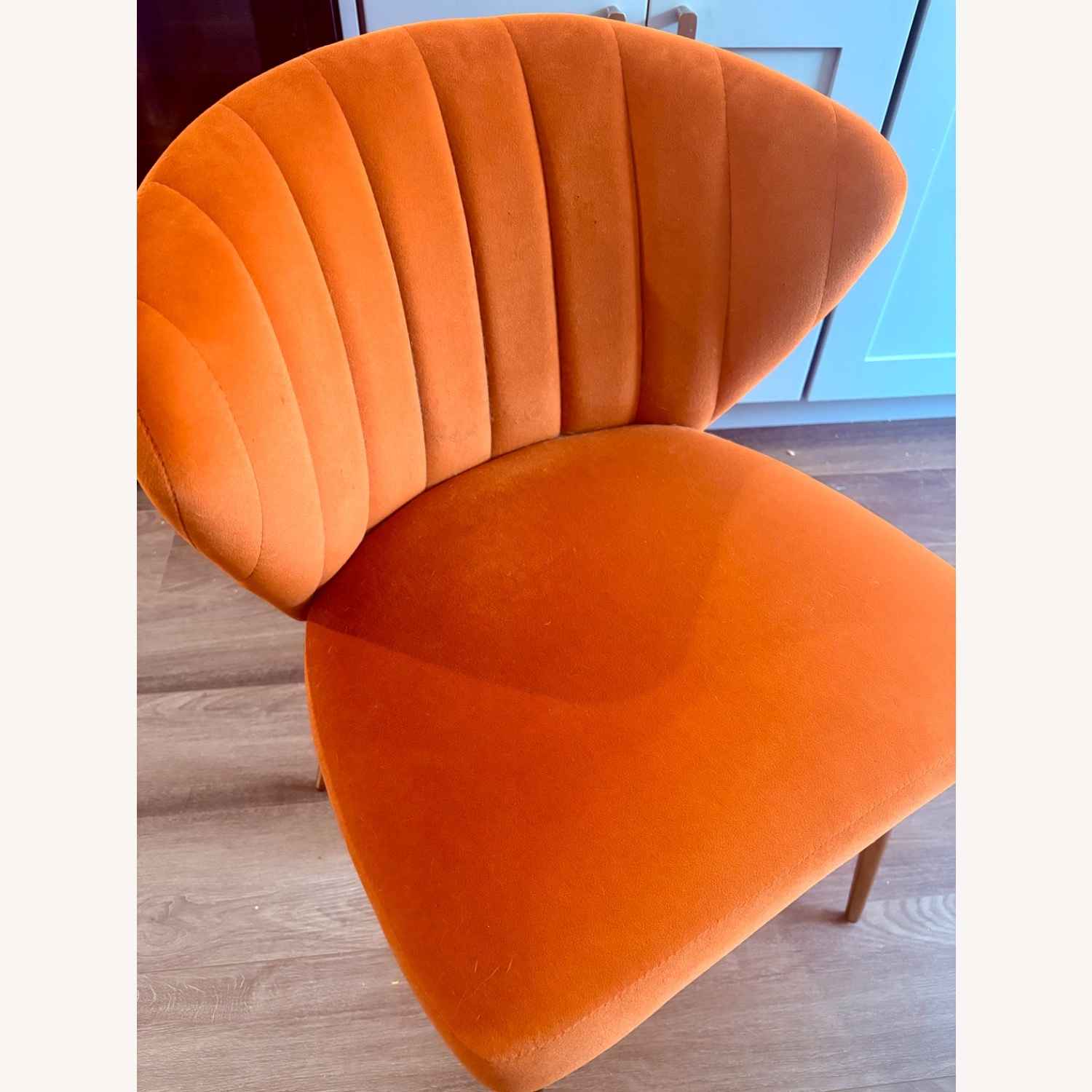 Hulala Home Modern Milia Velvet Dining Chairs - image-3