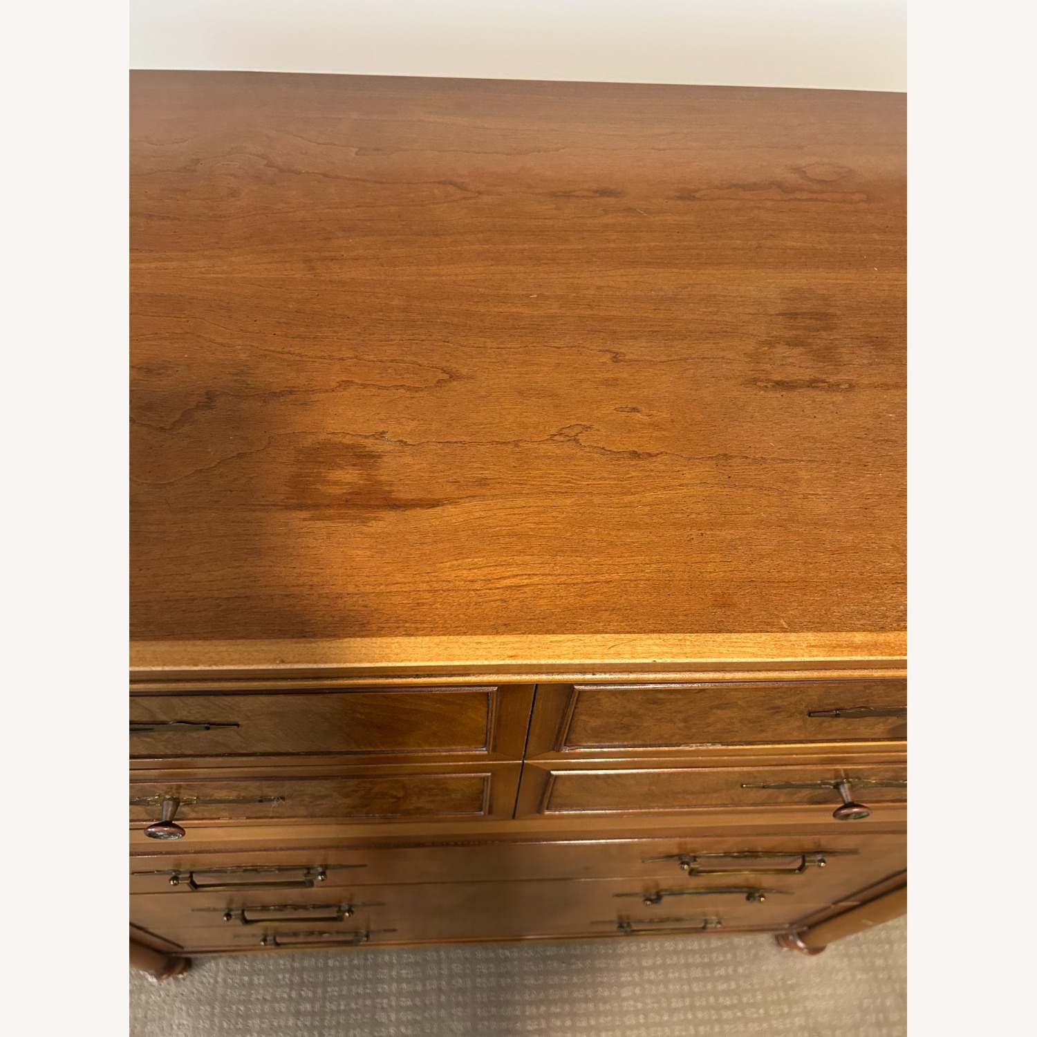 Drexel Heritage Vintage Light Brown Dresser - image-3