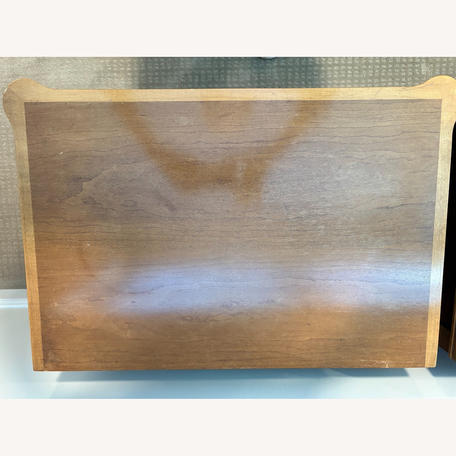 Light Brown Wood Nightstands Drexel Heritage - image-4