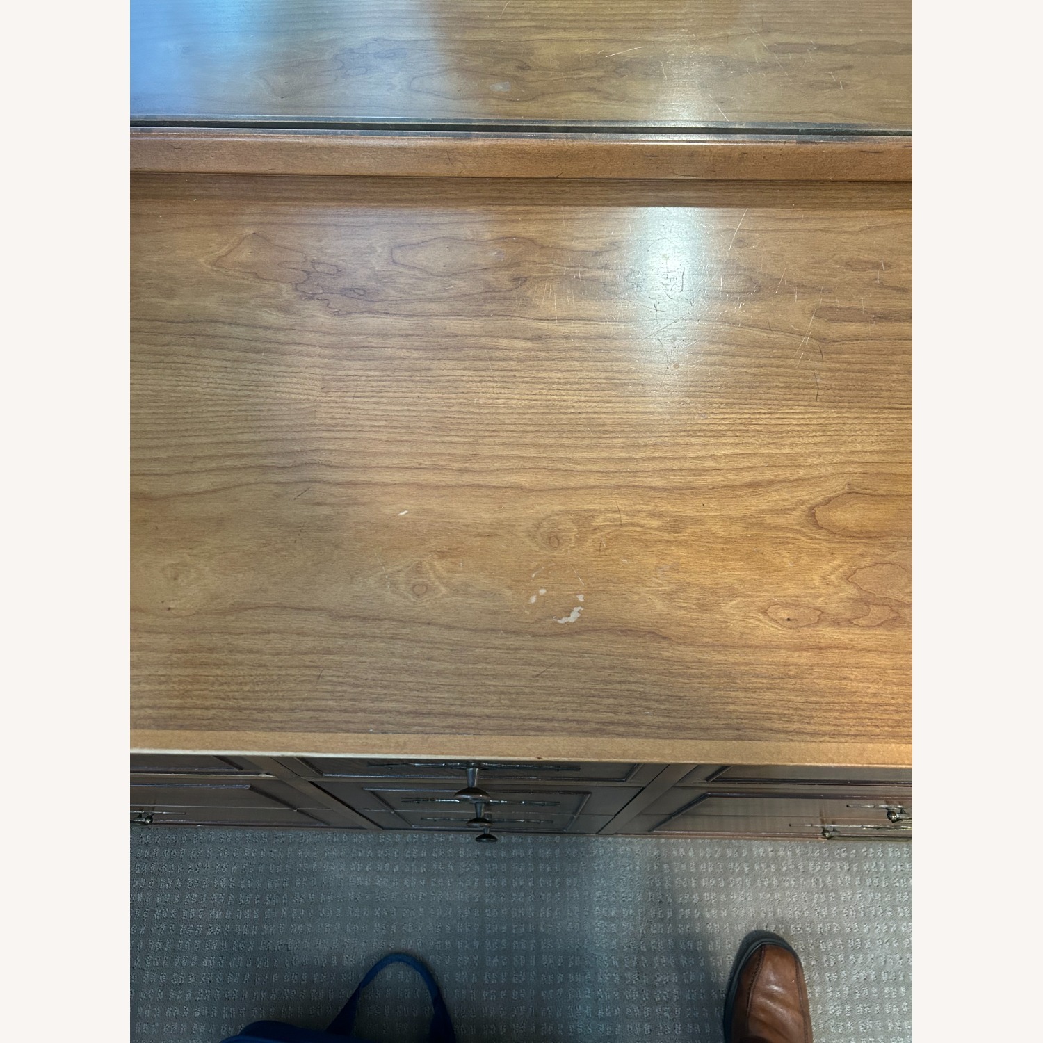 Drexel Heritage Vintage Light Brown Wood Dresser - image-3