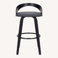 Wayfair Swivel Counter Stools in Black (set of 2)