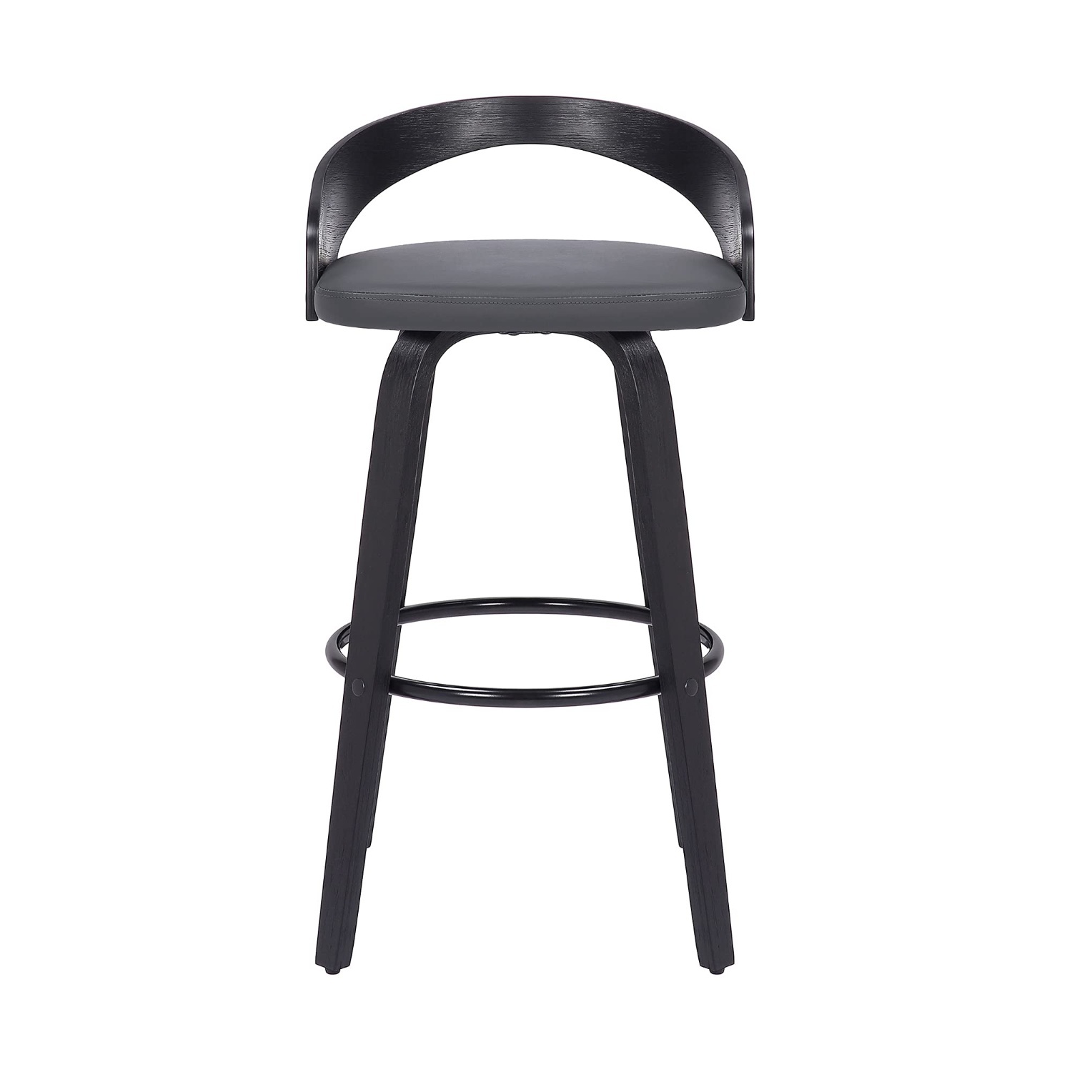 Wayfair Swivel Counter Stools in Black (set of 2) - image-4