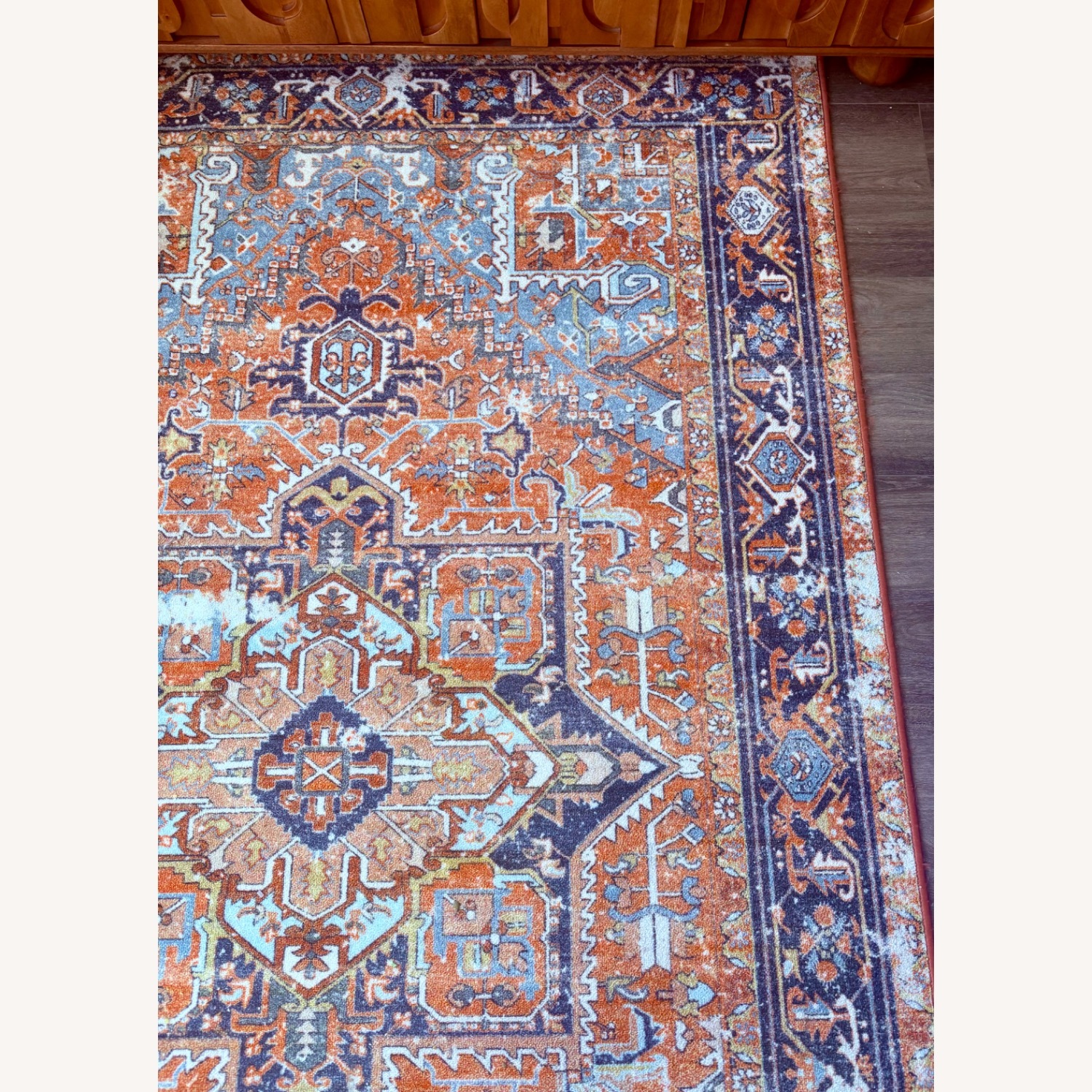 Rugs USA Dynasty Traditional Burnt Orange Area Rug - image-3