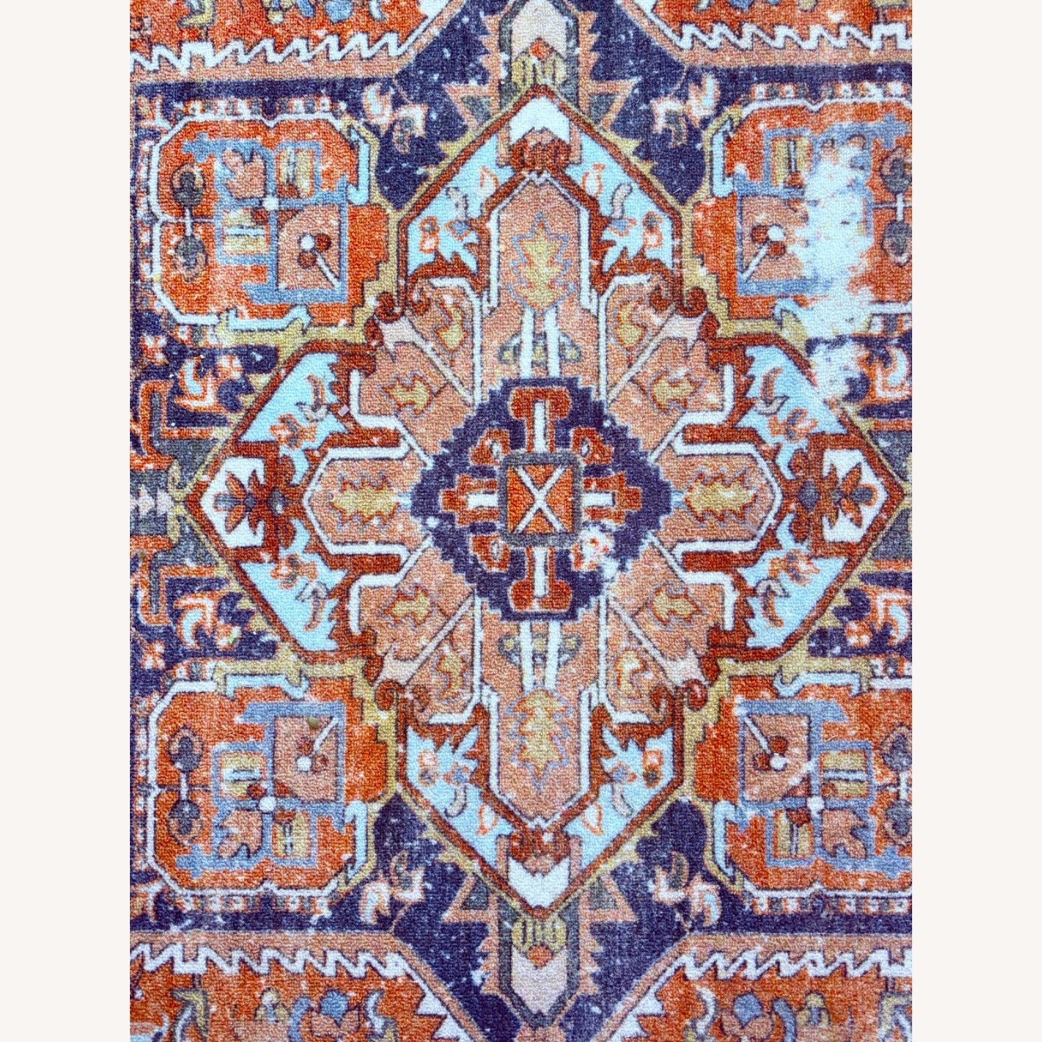 Rugs USA Dynasty Traditional Burnt Orange Area Rug - image-2