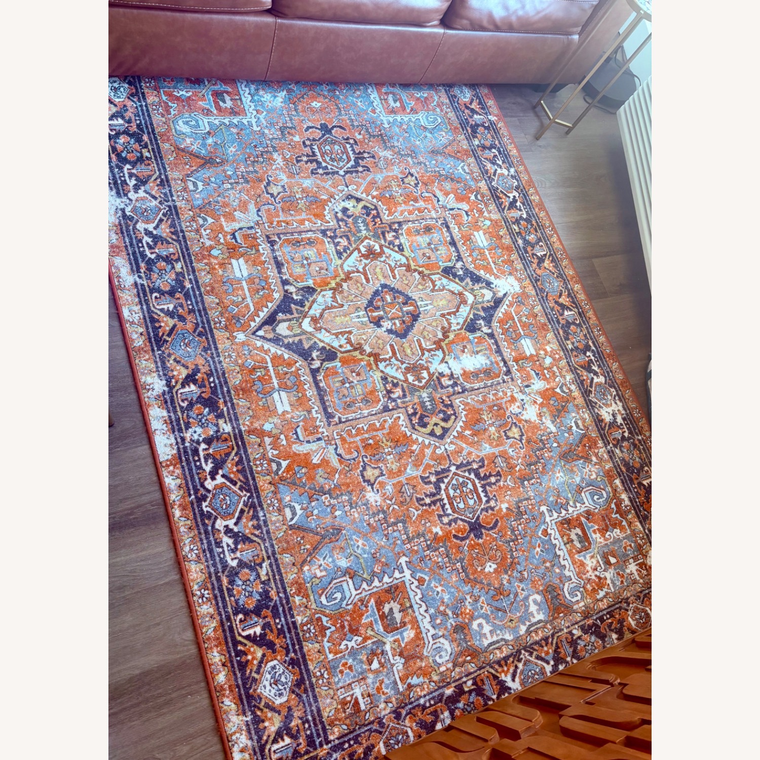 Rugs USA Dynasty Traditional Burnt Orange Area Rug - image-1