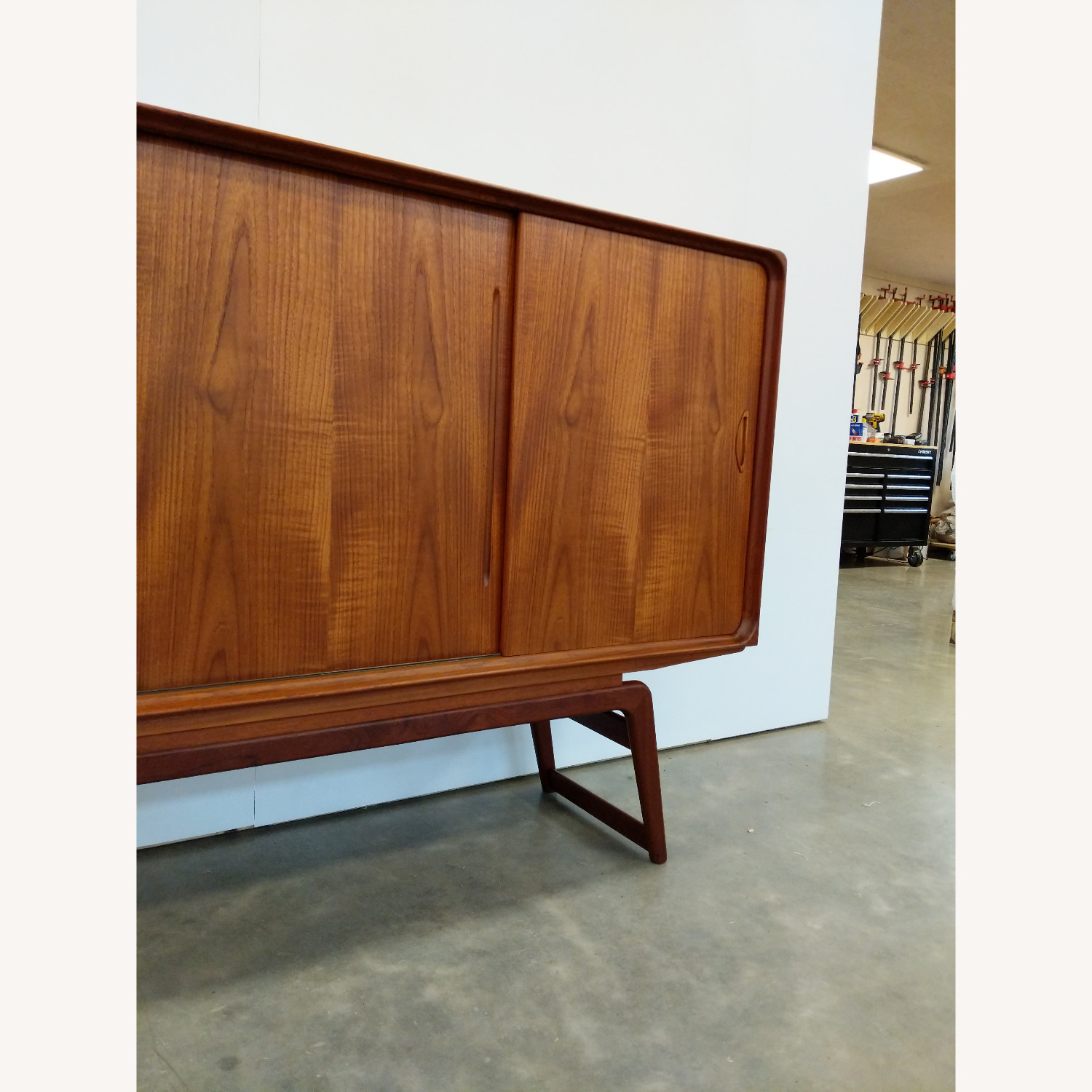 Vintage Danish Modern Teak Clausen & Søn Sideboard - image-7