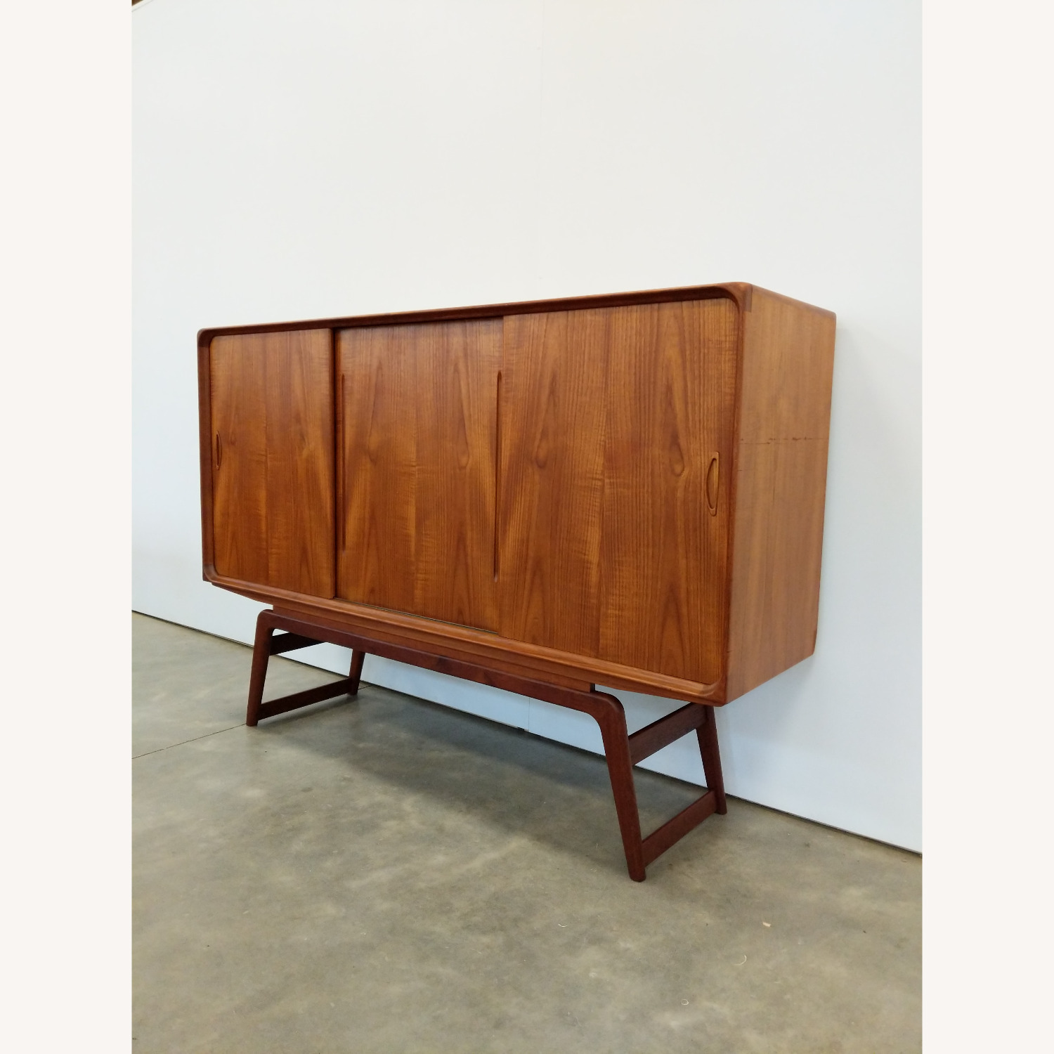 Vintage Danish Modern Teak Clausen & Søn Sideboard - image-2