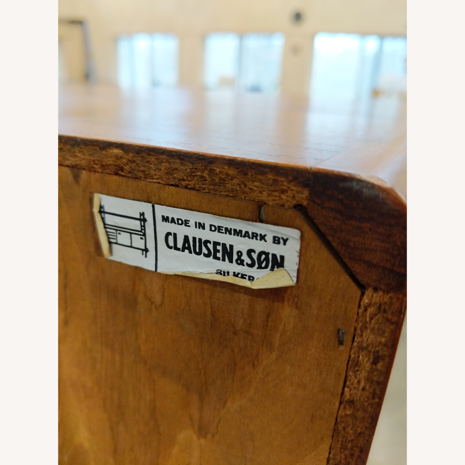 Vintage Danish Modern Teak Clausen & Søn Sideboard - image-11