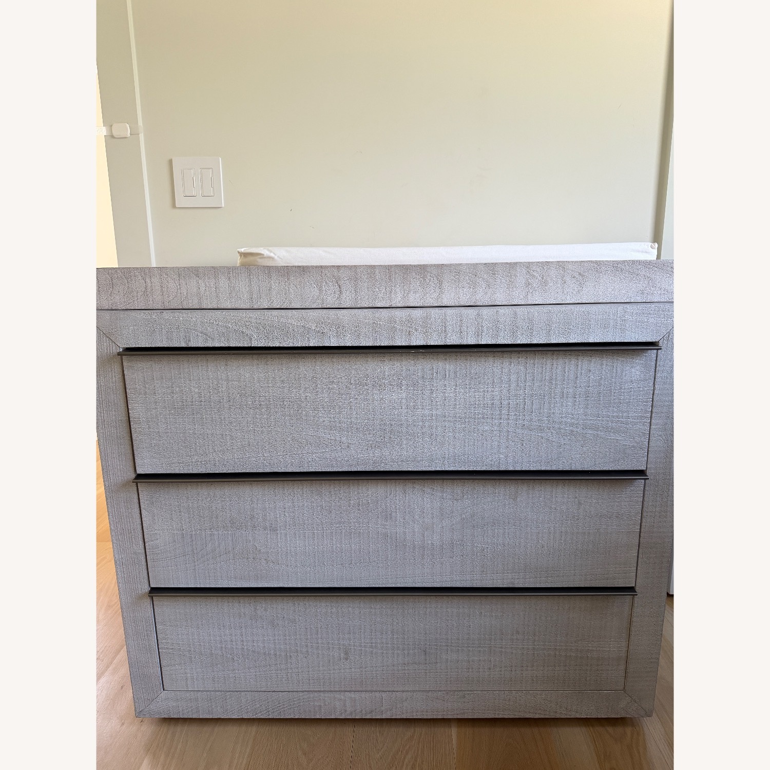 Restoration Hardware Thayer Light Gray Dresser - image-4