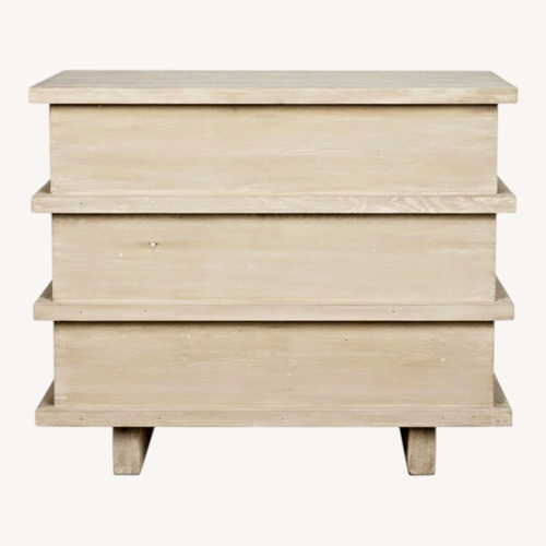 Used Lulu & Georgia White Corliss 3-Drawer Dresser for sale on AptDeco