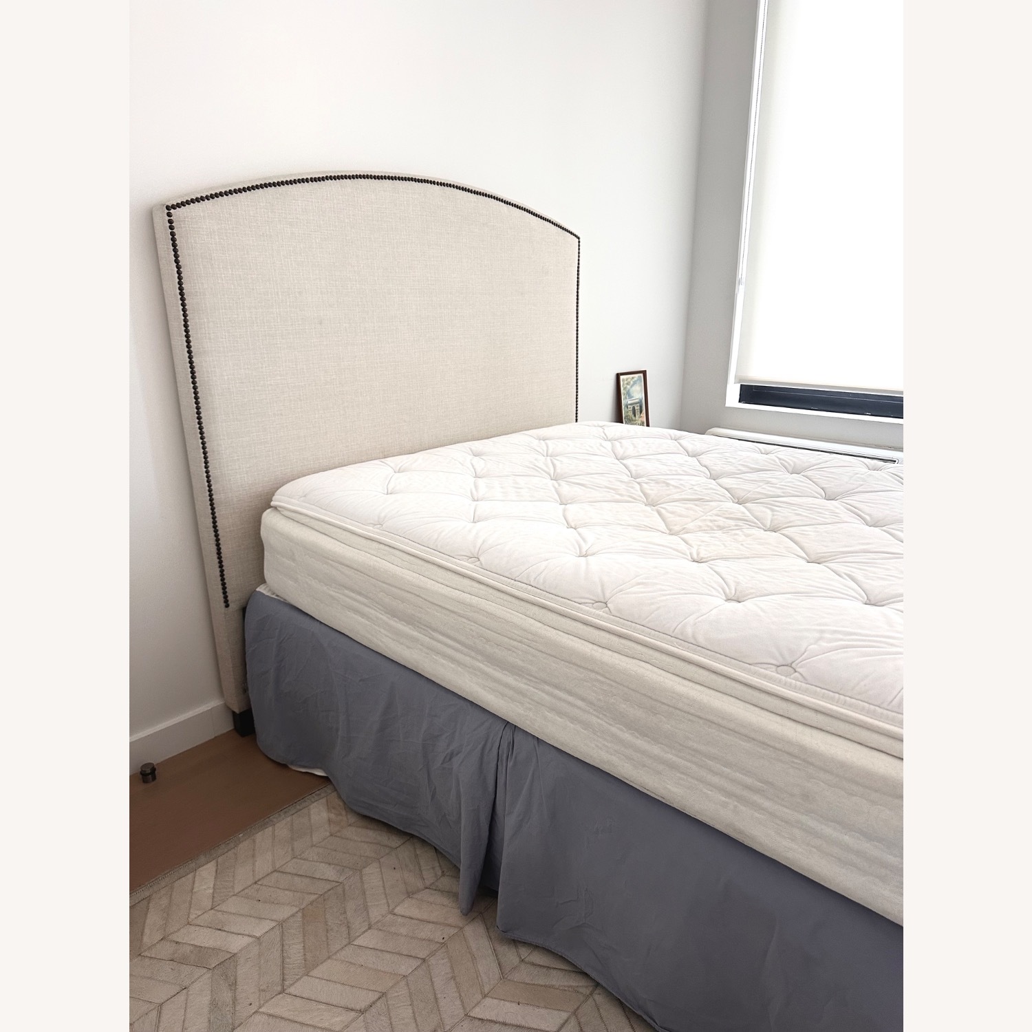 Pottery Barn Upholstered Full Bed - image-4