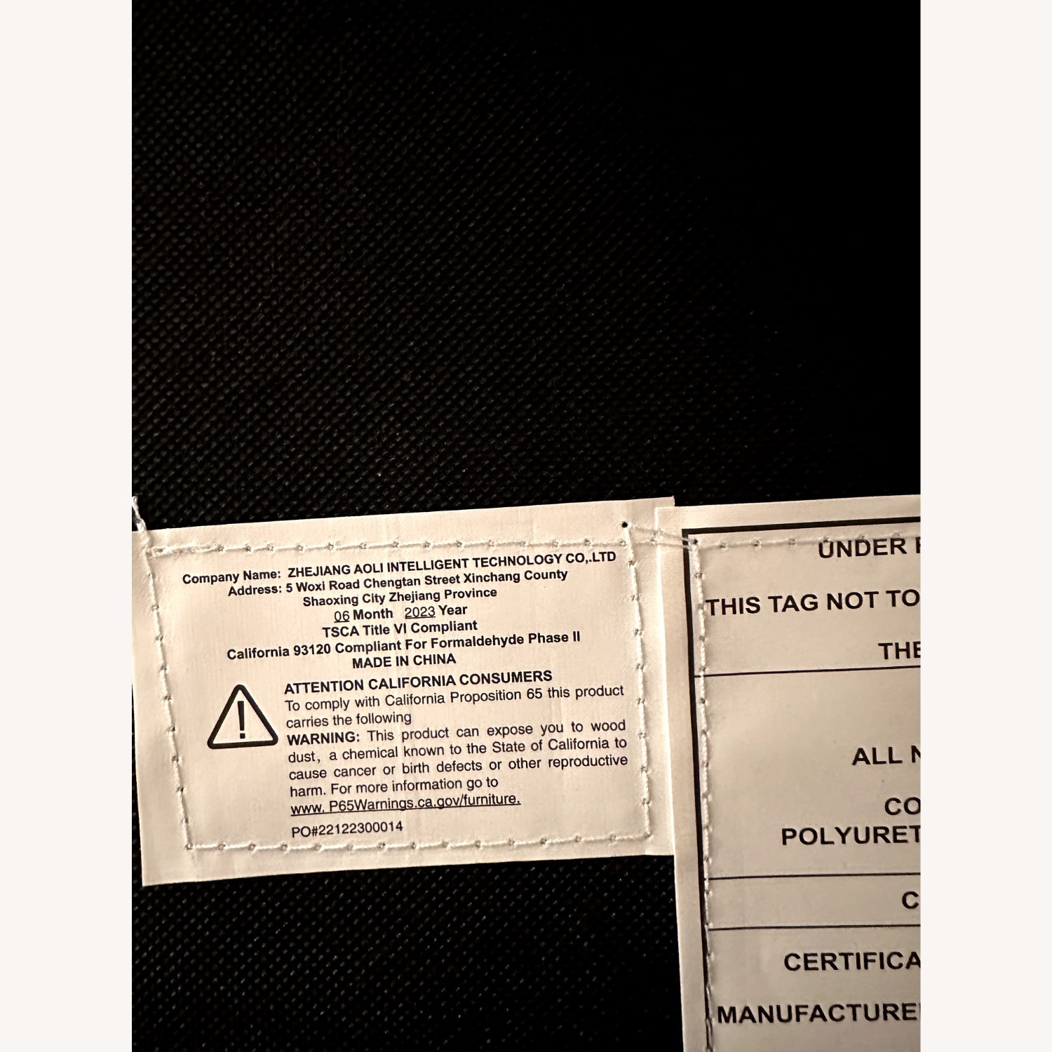 Blue Velvet King Bed - image-5