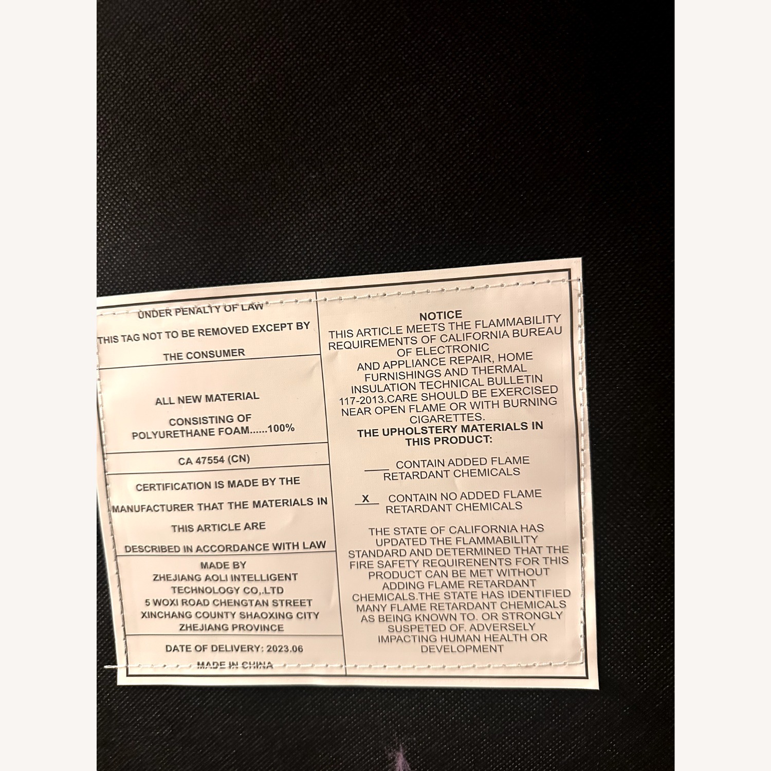 Blue Velvet King Bed - image-6