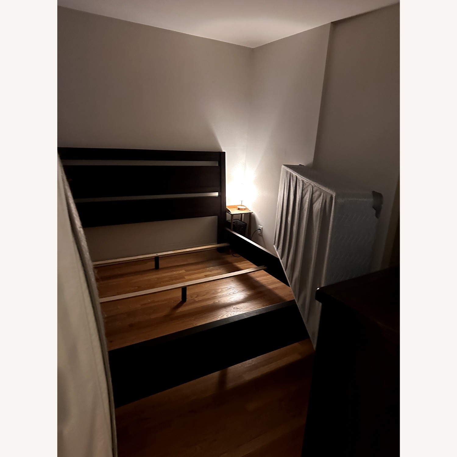 Ashley Furniture King Wood Bed Frame - image-1