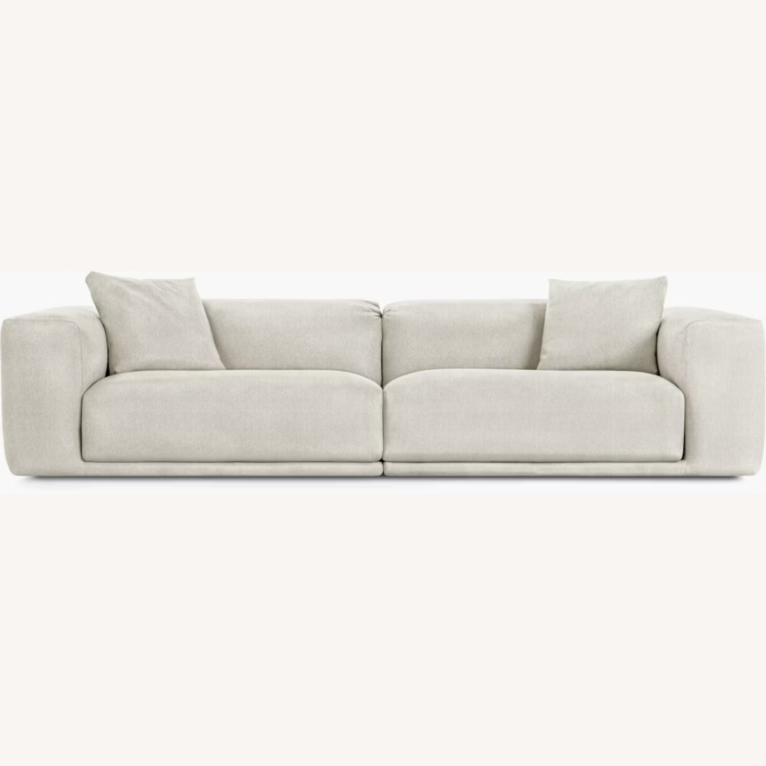 Design Within Reach Kelston Sofa Couch – 115" Pebble Weave - image-7