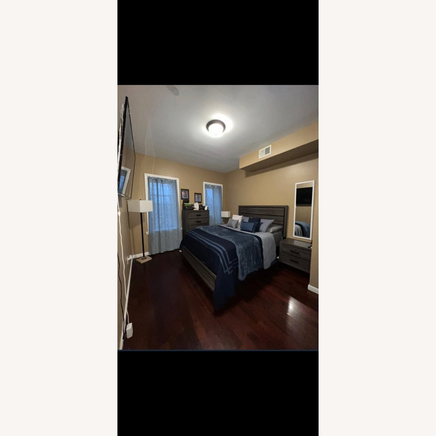 Ashley Furniture Dark Gray Queen Bed - image-2