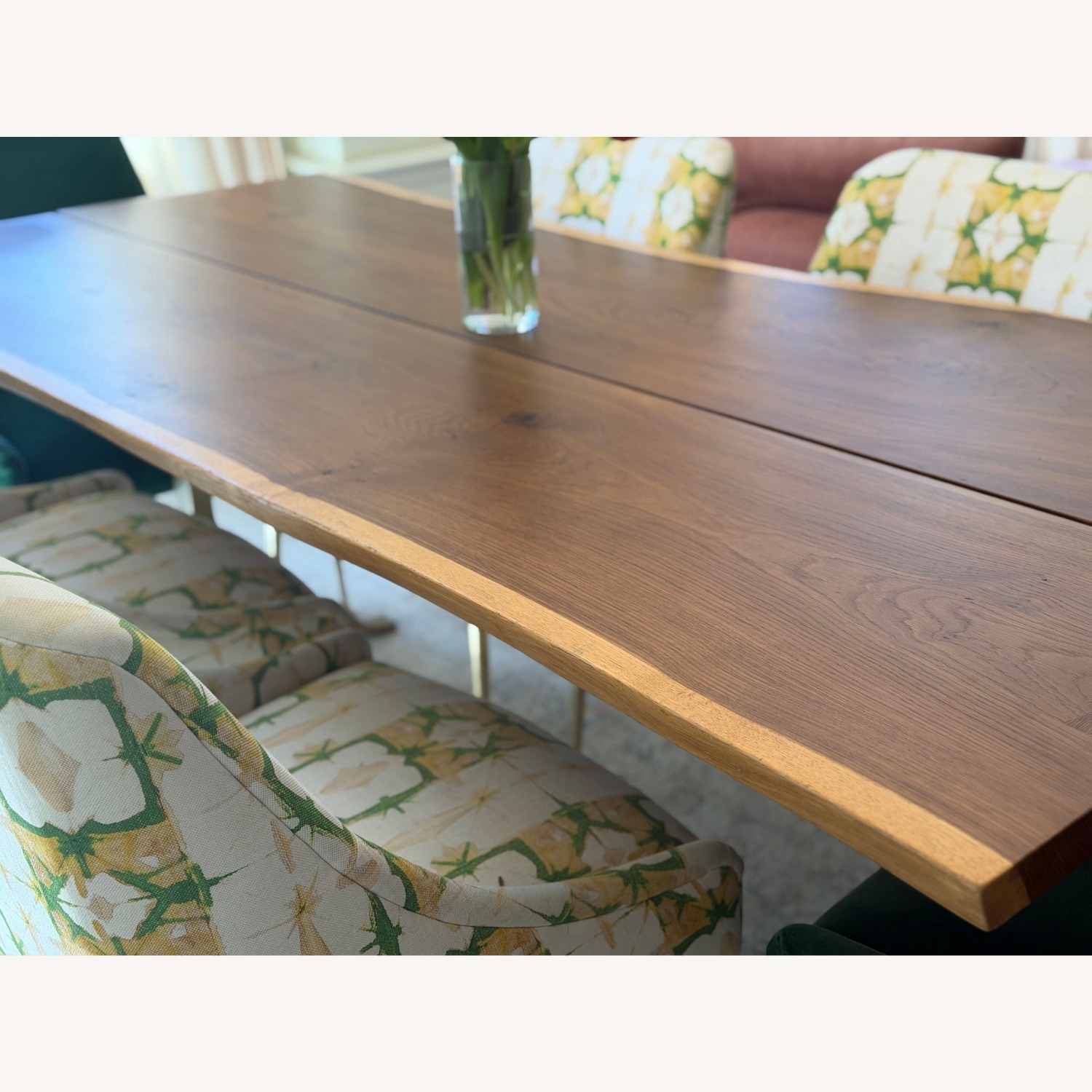 Anthropologie Natural Wood Dining Table - image-6