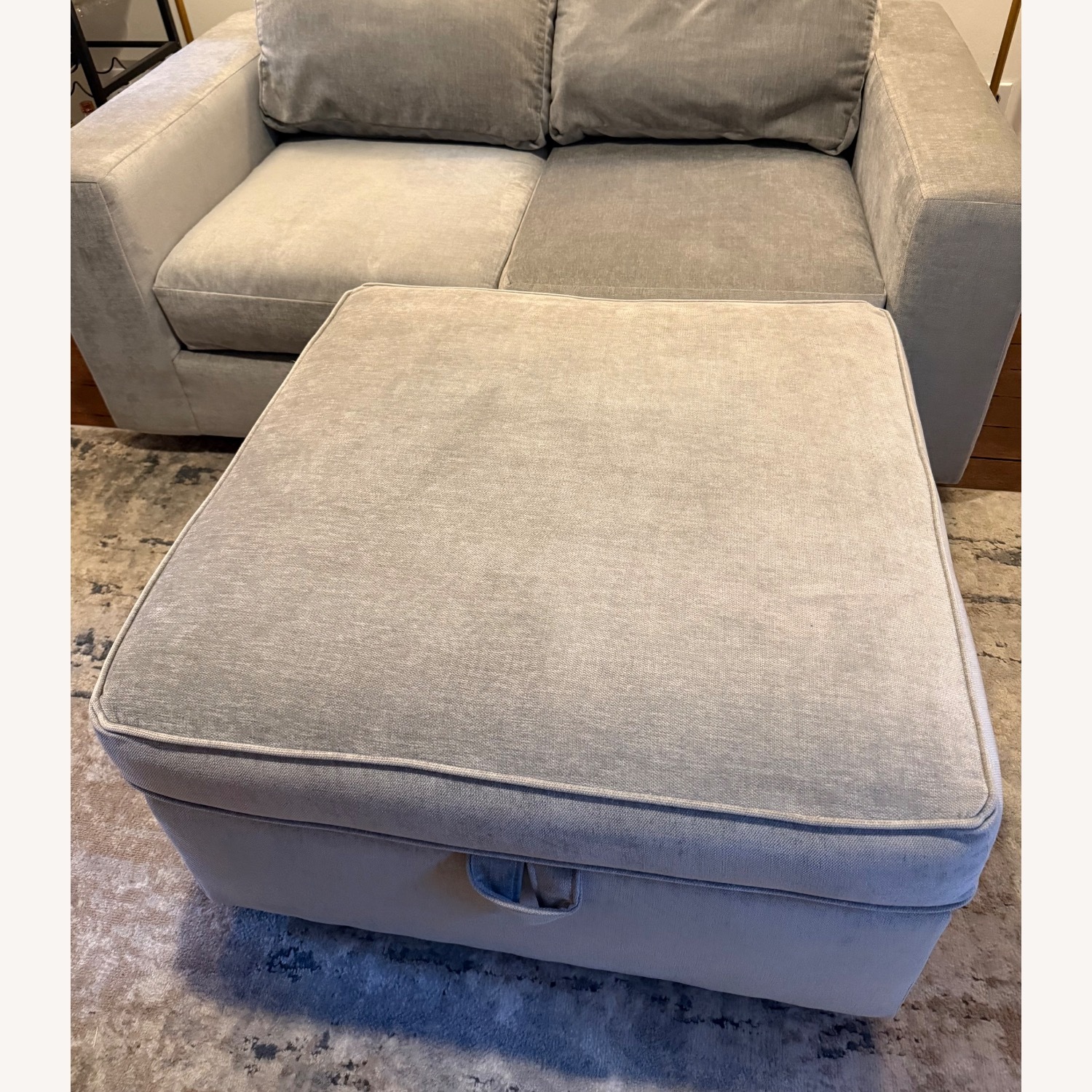 West Elm Urban Sofa & Ottoman  - image-2