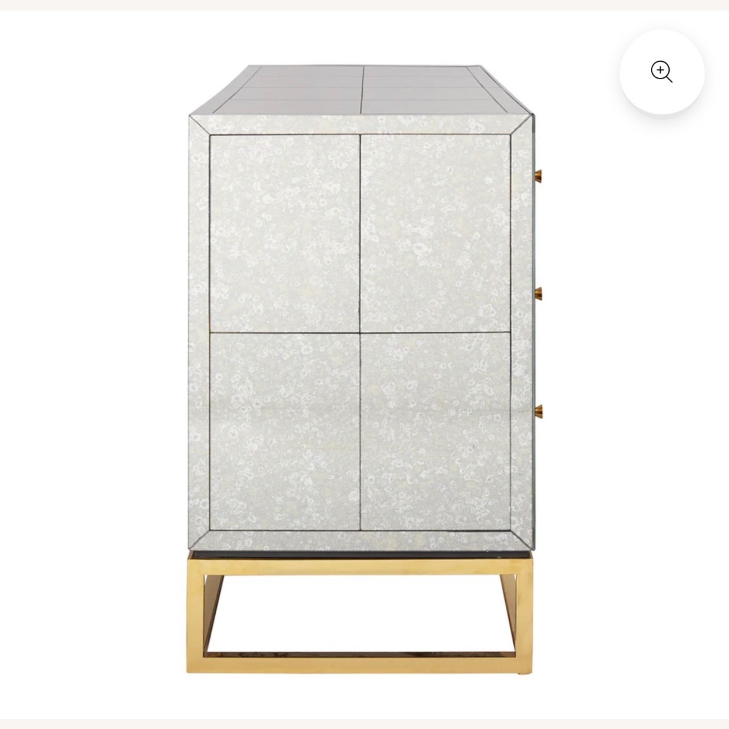 Jonathan Adler Delphine Mirrored Glass Dresser - image-3