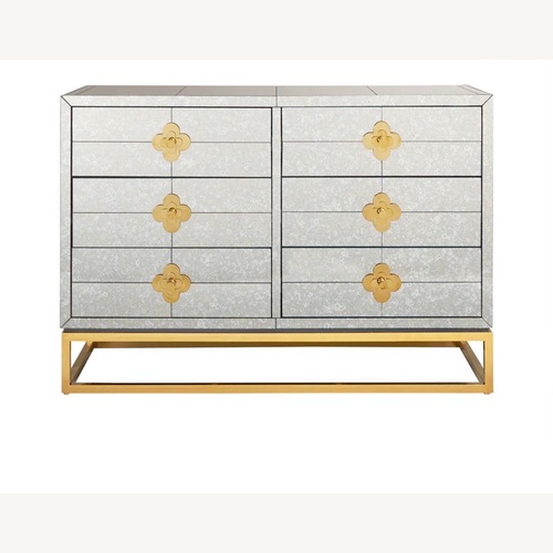 Used Jonathan Adler Delphine Mirrored Glass Dresser for sale on AptDeco