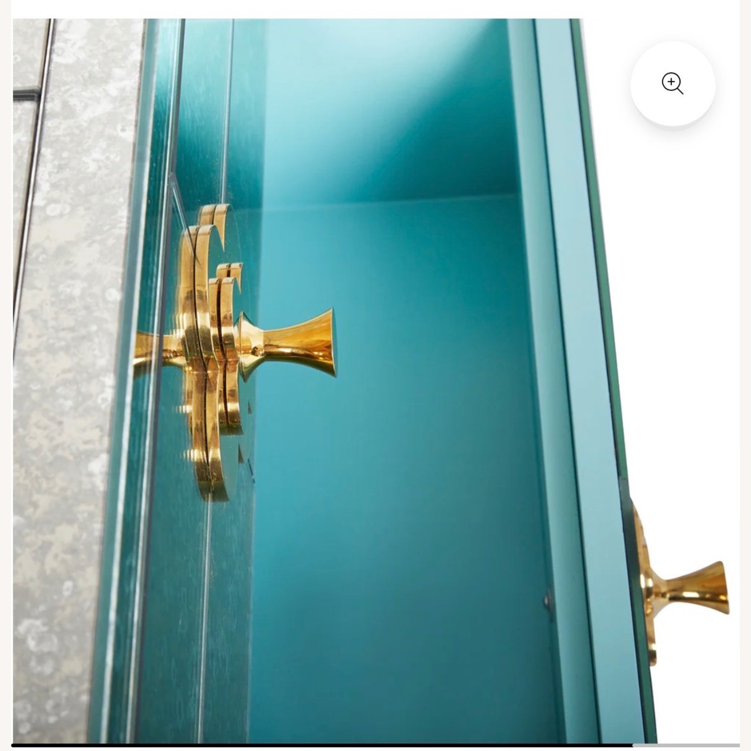 Jonathan Adler Delphine Mirrored Glass Dresser - image-5