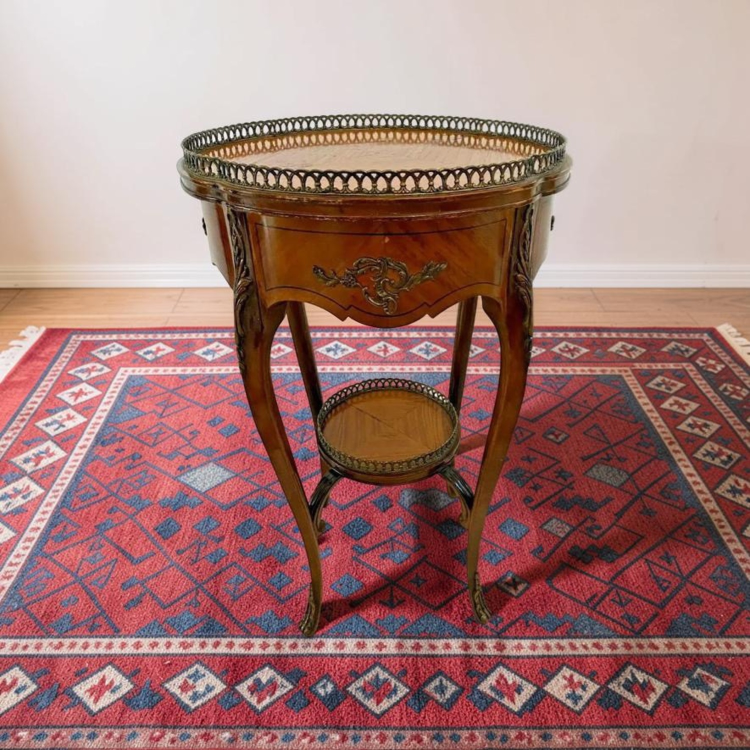 Antique French Louis Side Table  - image-3