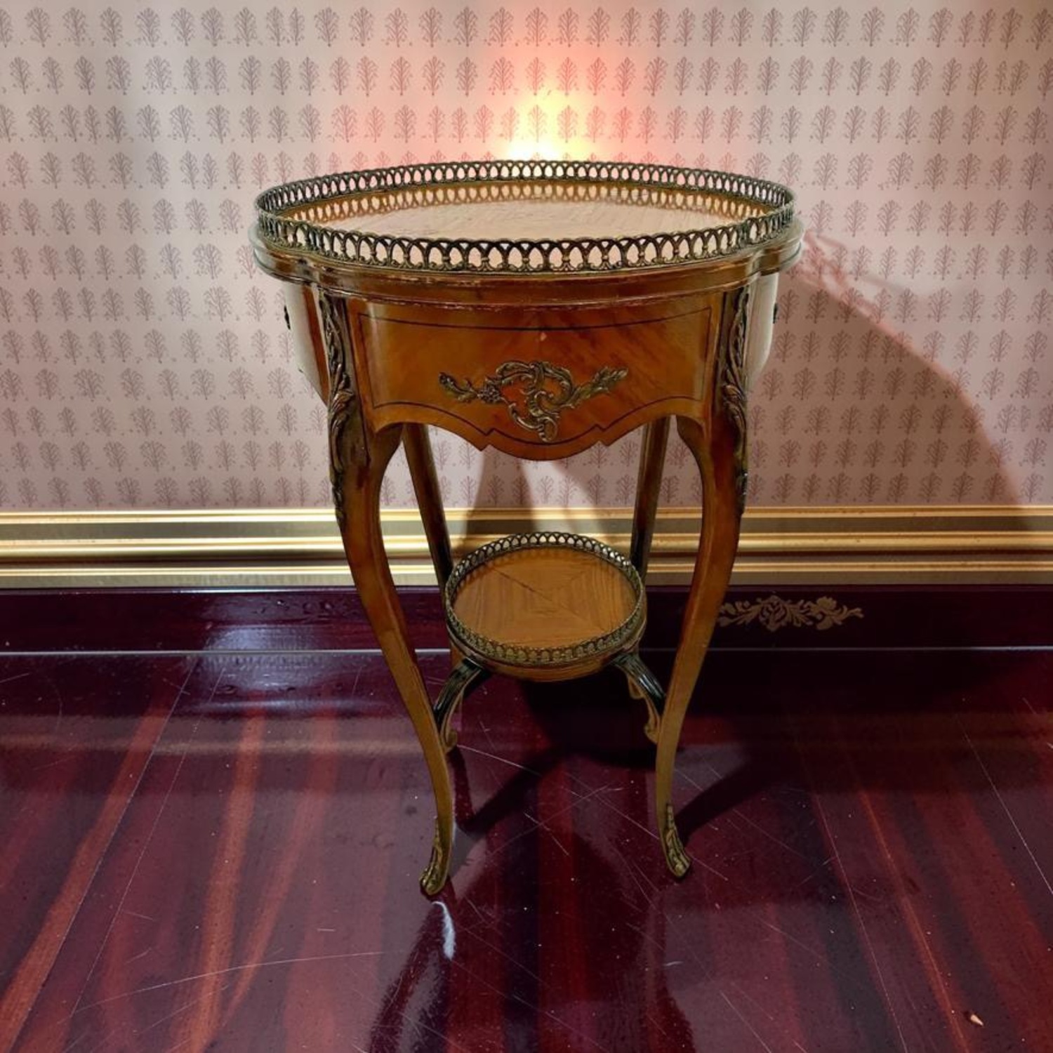 Antique French Louis Side Table  - image-2