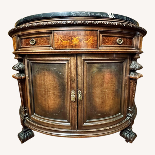 Used Rockford Cabinet Co. Dark Brown Wood Sideboard for sale on AptDeco