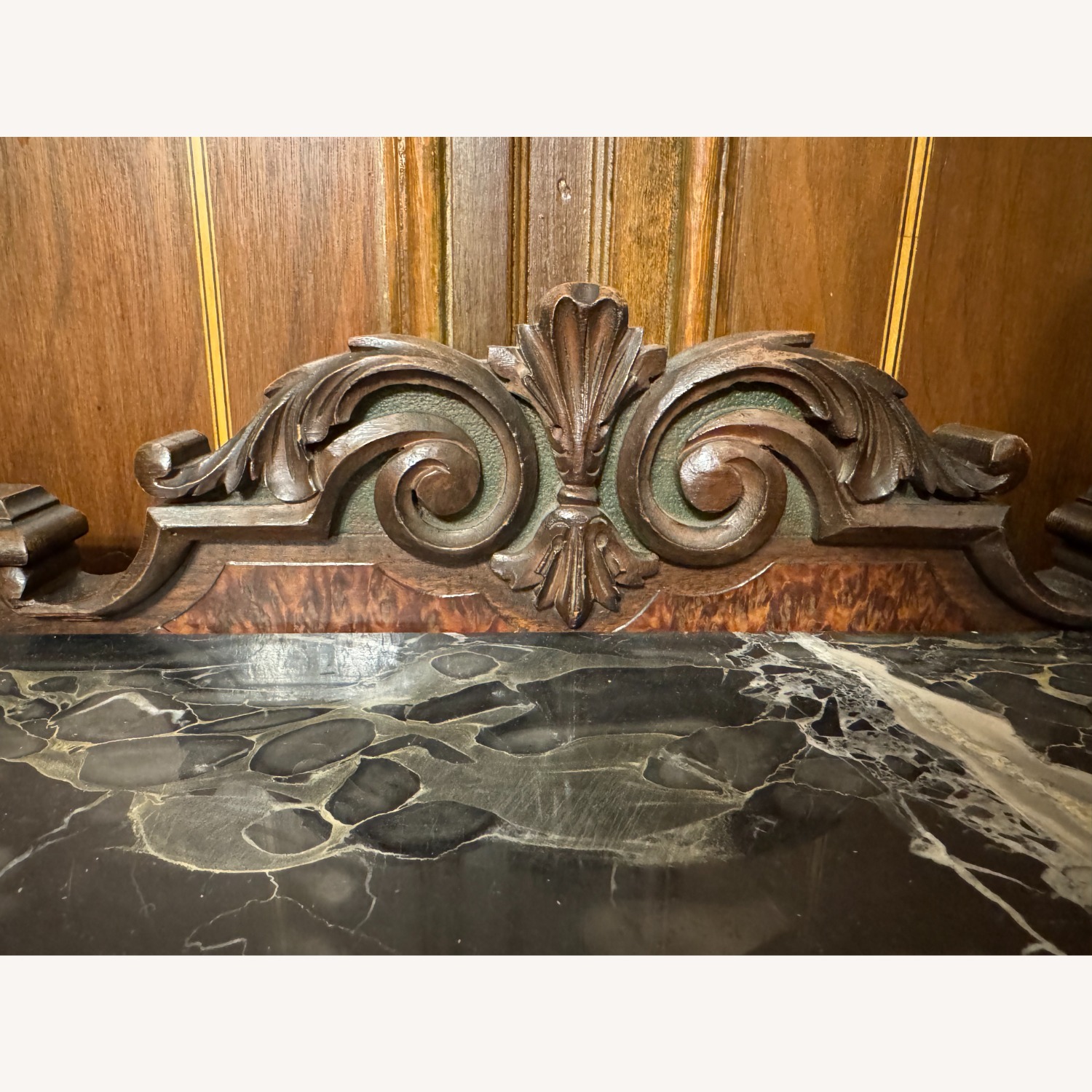 Rockford Cabinet Co. Dark Brown Wood Sideboard - image-4