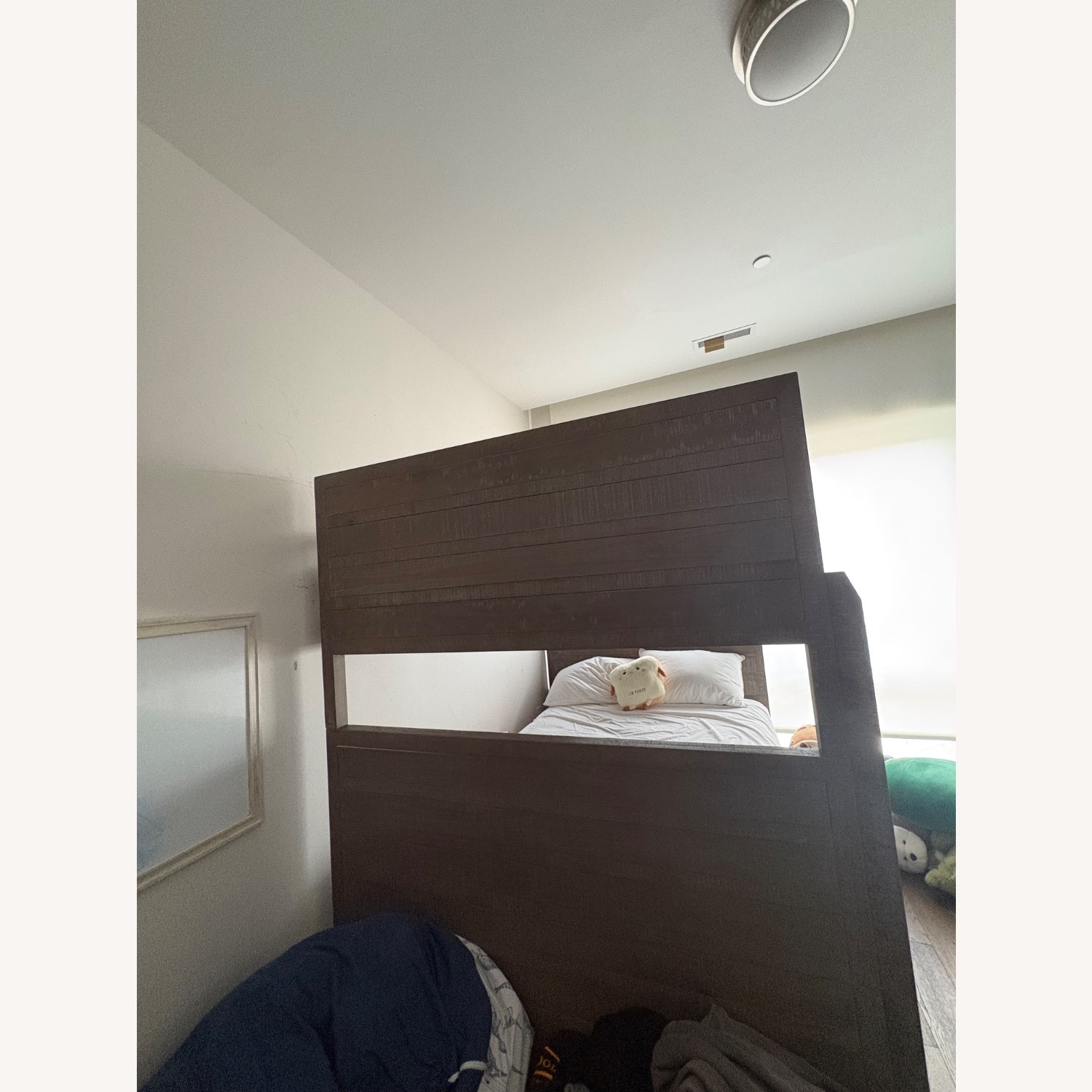 Restoration Hardware Laguna Dark Wood Bunk Bed - image-2