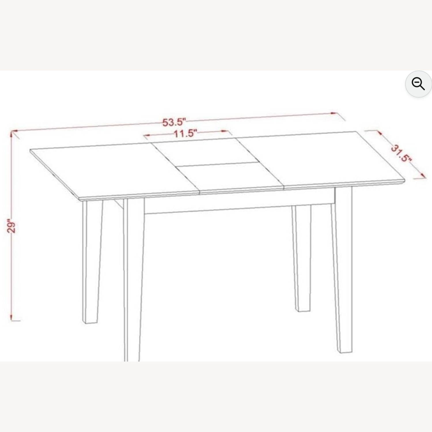 Amazon Natural Wood Dining Set - image-2